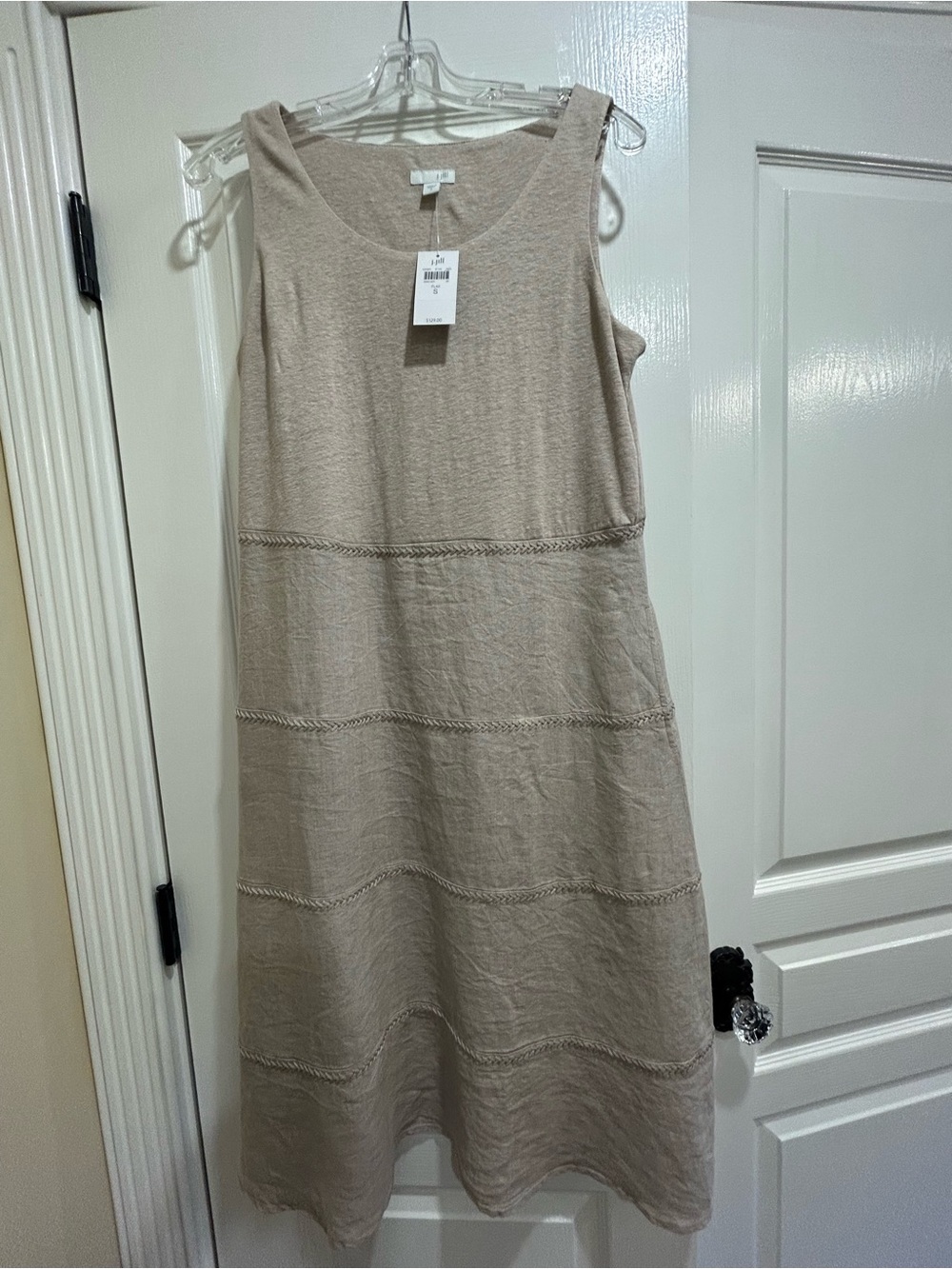 Sleeveless Flax linen Dress - Neutral